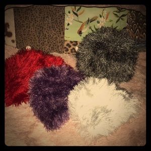 New Handcrafted Knit Eyelash Fuzzy and Cozy Beanies - Pick Your Favorite Color